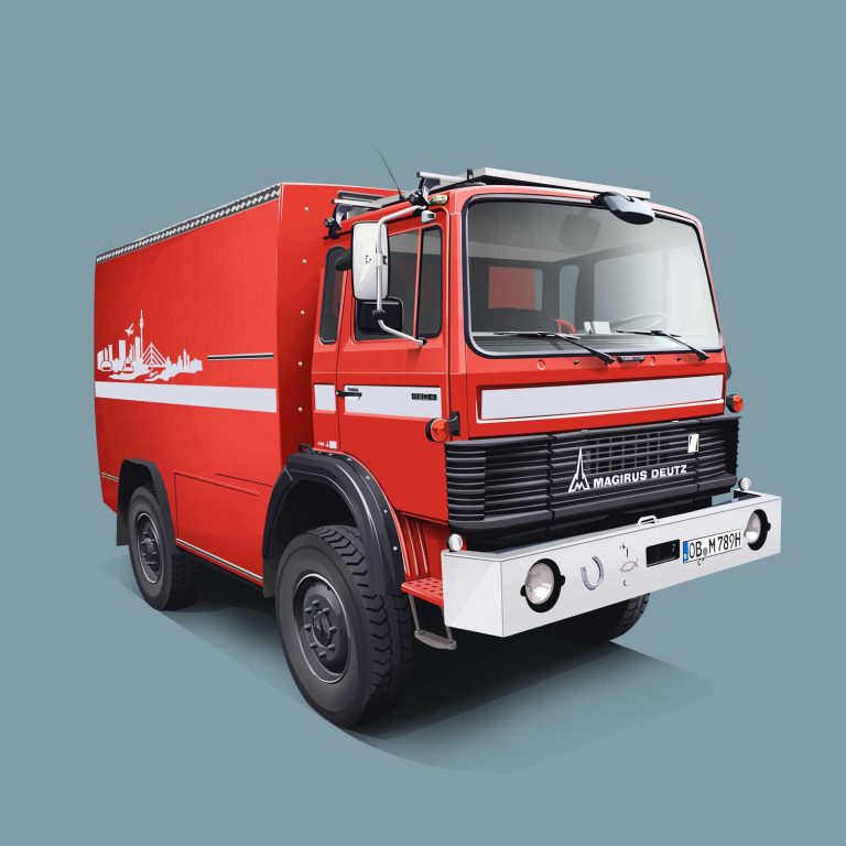 Authority-Vehicle-Magirus-Deutz-Feuerwehr