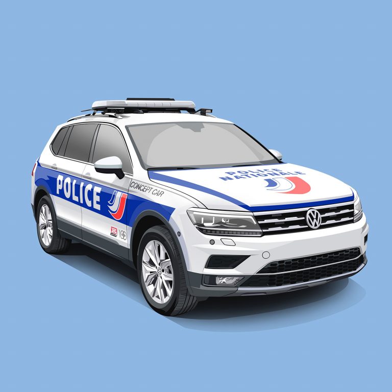 Authority-Vehicle-VW-Tiguan-Police